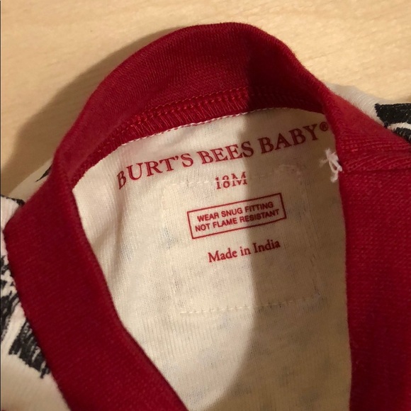 Burt’s bees baby snowflake fair isle tee and pant - Picture 5 of 6